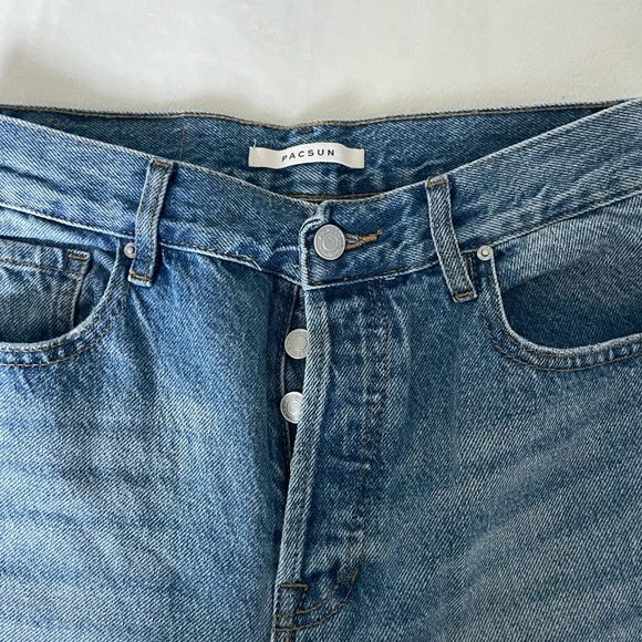 PacSun High Rise Straight busted knee - Picture 5 of 10